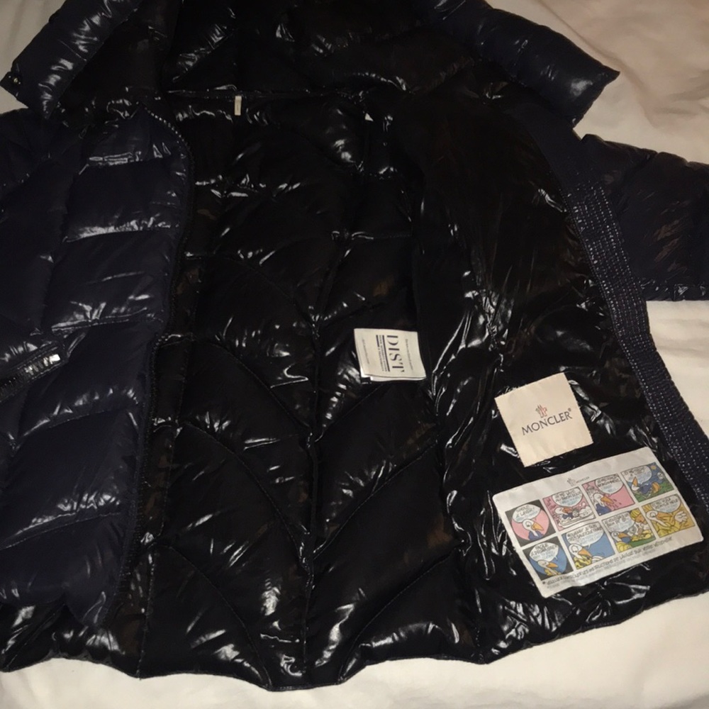 Moncler akebia women’s size 0  blue puffer